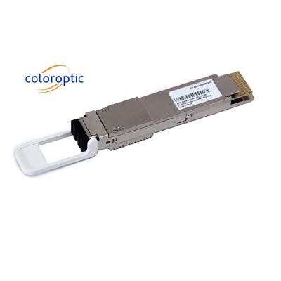 Module optique cohérent QSFP-DD à double fibre DWDM réglable à 50 GHz 400GBASE-ZR
