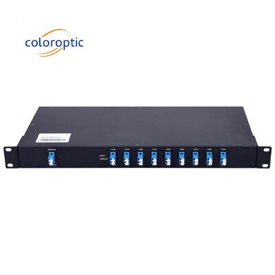 1270nm - 1610nm SMF CWDM MUX 16 canaux pour une transmission de données efficace