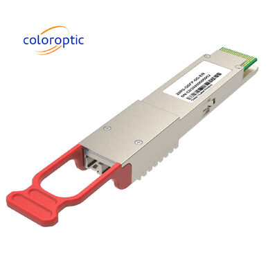Module d'émetteur-récepteur optique 200G QSFP-DD ER4 avec Ethernet DDM Sfp en temps réel complet
