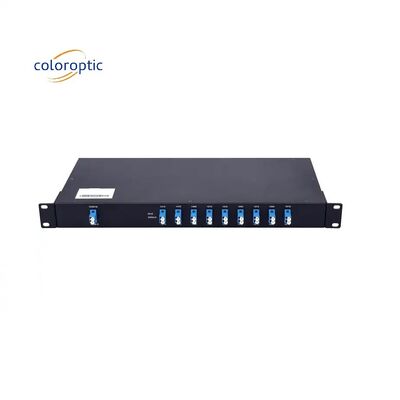 8 canaux WDM Modèle CWDM MUX avec connecteur LC pour le réseau d'accès