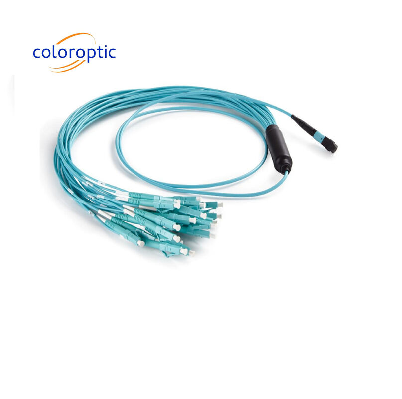 Faisceau de fibres optiques MTP câbles multi-mode pour les conditions difficiles