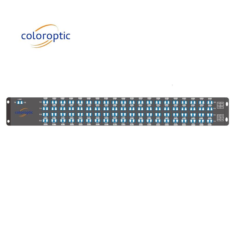 AAWG 96 Modèle WDM à double mode simple Fibre à 50 GHz Système DWDM WDM