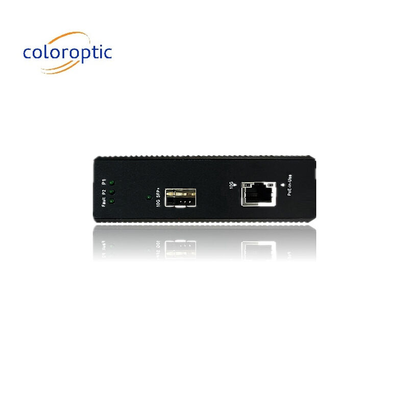 CO-1X1CP 10GE Les commutateurs Poe Protocoles IEEE802.3 étendre la transmission IP Ethernet